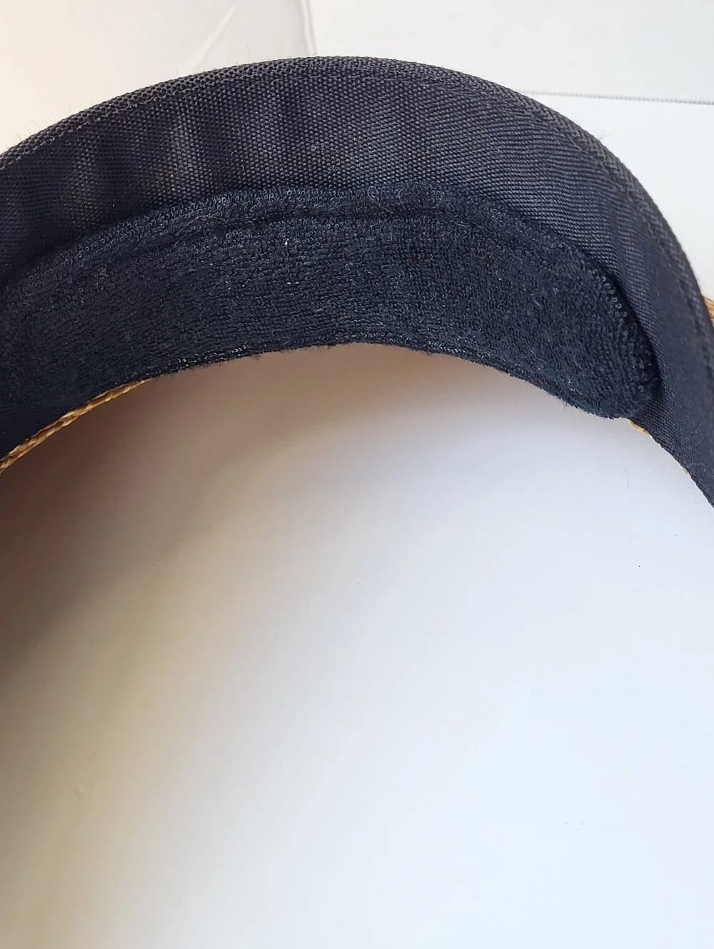 Eric Javits Champ Visor Squishee Straw Sun Visor Hat UPF 50+ Adjustable OS - Picture 7 of 13